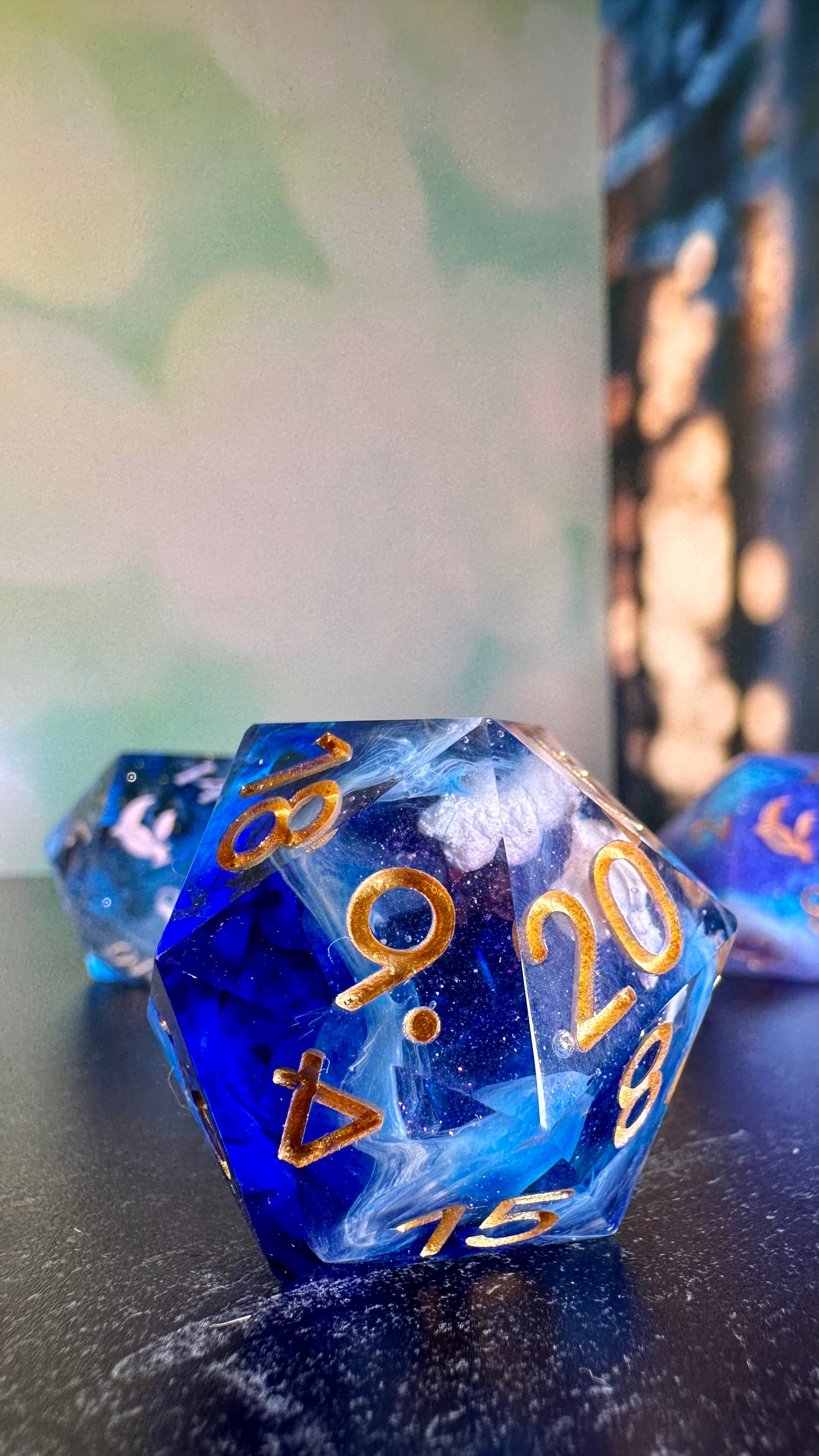 Cloud Dice 35mm Chonk D20