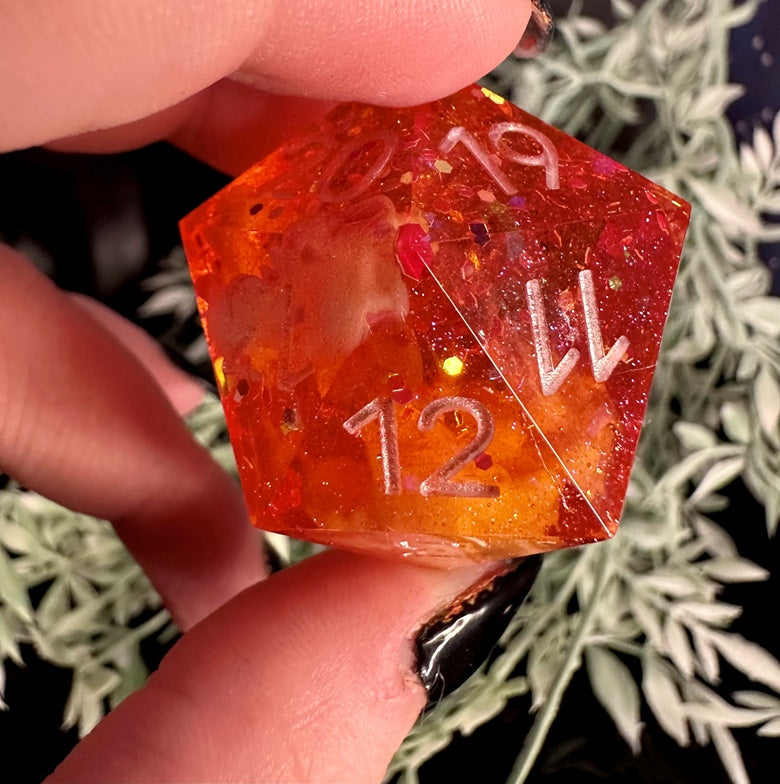 Orange Soda D20 Chonk