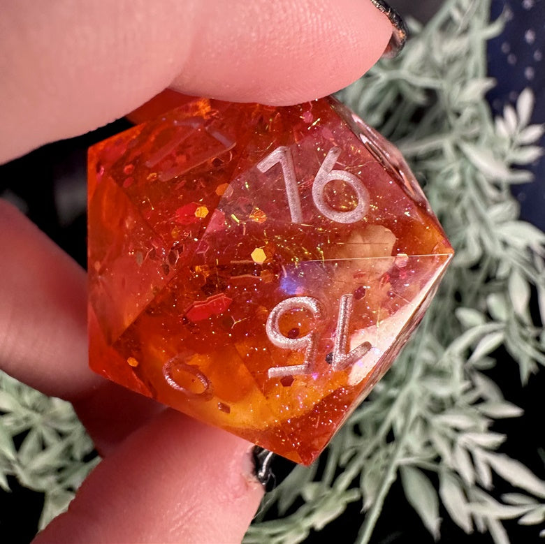 Orange Soda D20 Chonk