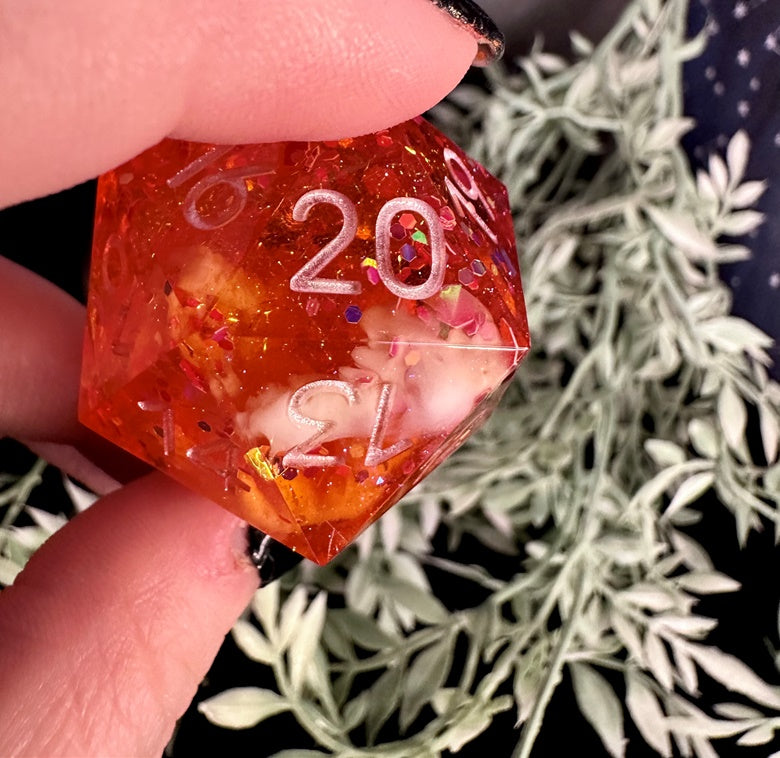 Orange Soda D20 Chonk