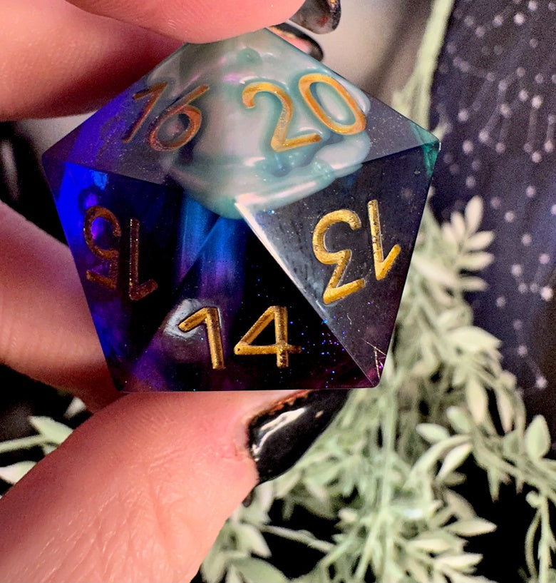 Jewel Toned Skies D20 Chonk