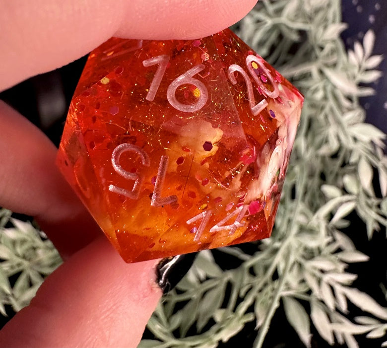 Orange Soda D20 Chonk