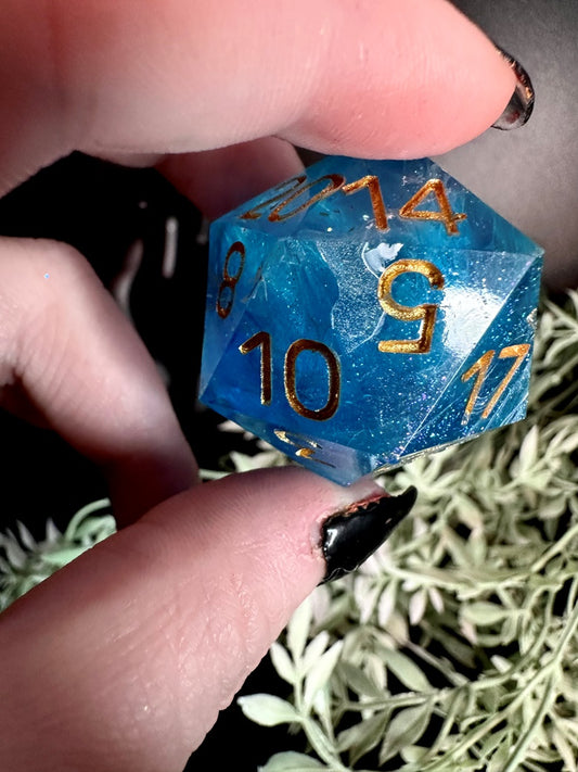 Lights in the Ice D20 chonk